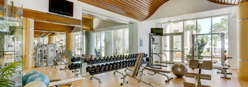Luxury Condo Rental beach Club Resort Pensacola Beach, FL Fitness Center